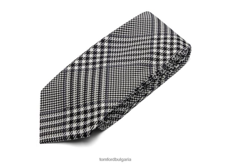 мъже аксесоар вратовръзка принц на Уелс мулти черно TOM FORD B880D896