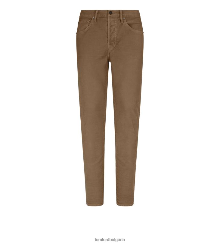 мъже облекло молескин slim fit деним орех TOM FORD B880D251