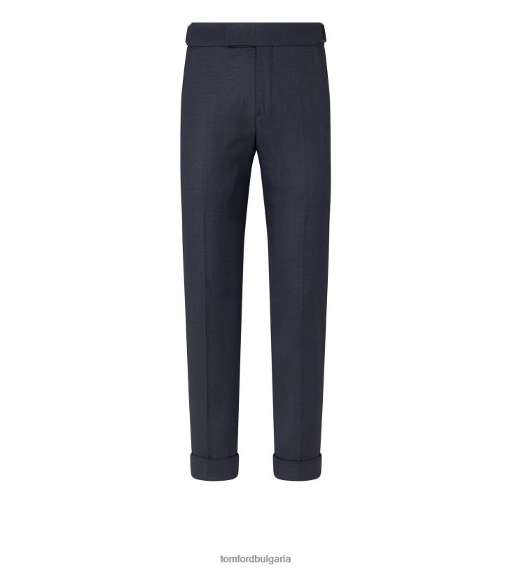 мъже облекло micro hopsack o'connor костюм мастилено синьо TOM FORD B880D8