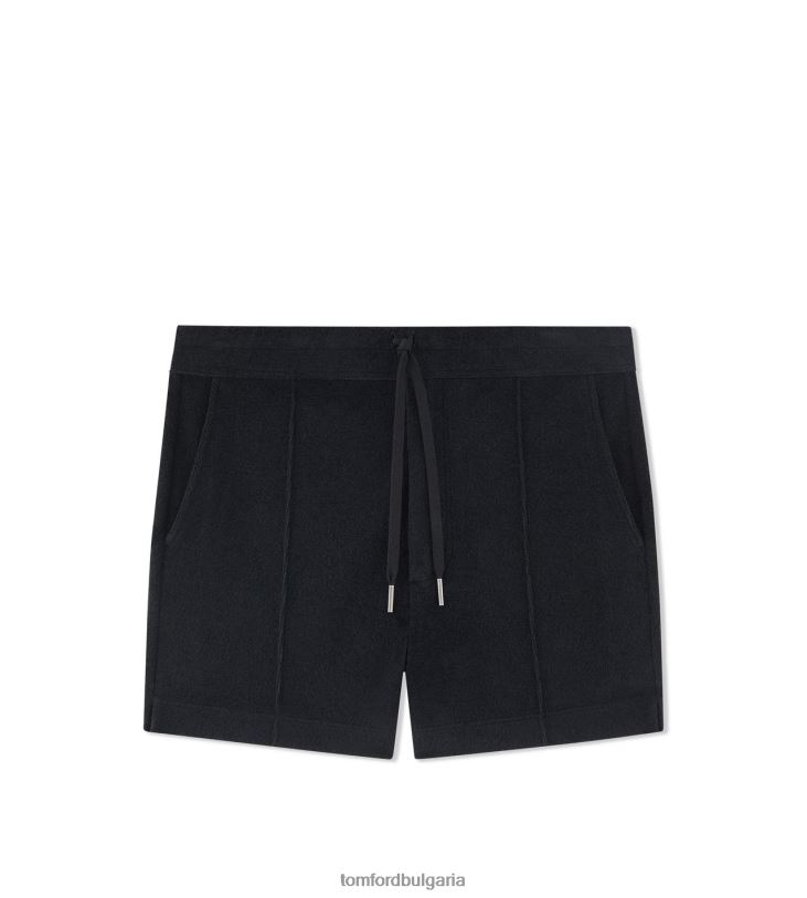 мъже облекло хавлиени шорти черен TOM FORD B880D415