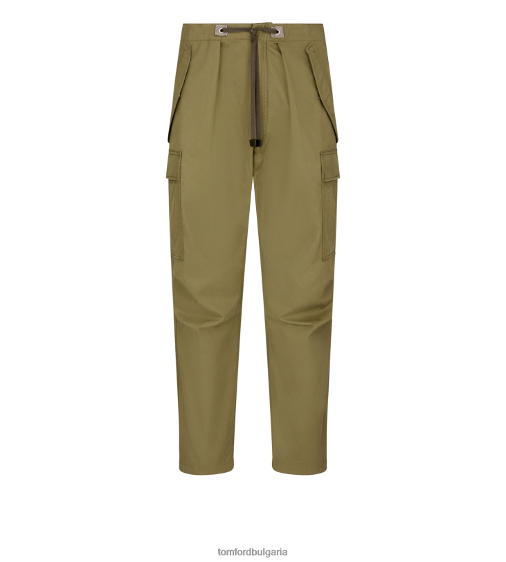 мъже облекло карго спортен панталон от ензимен кепър мъдрец TOM FORD B880D417