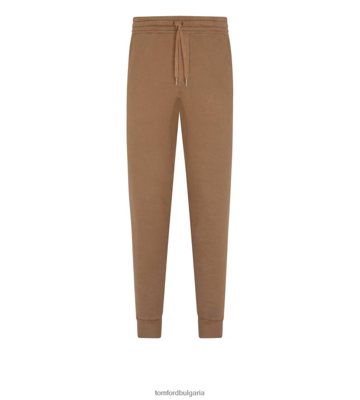 мъже облекло боядисани спортни панталони тъмен пясък TOM FORD B880D423
