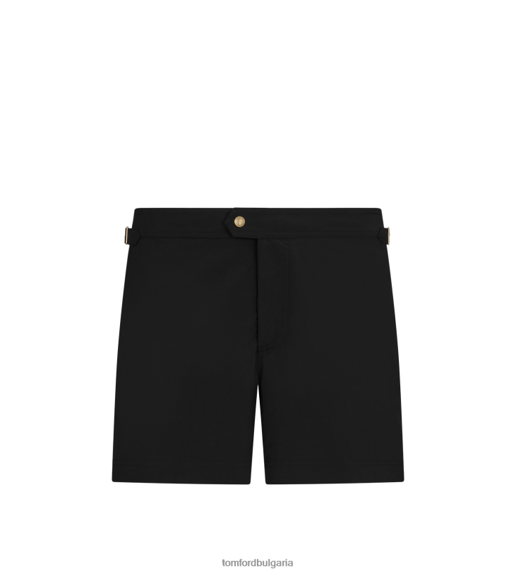мъже облекло найлонови плувни къси черен TOM FORD B880D430