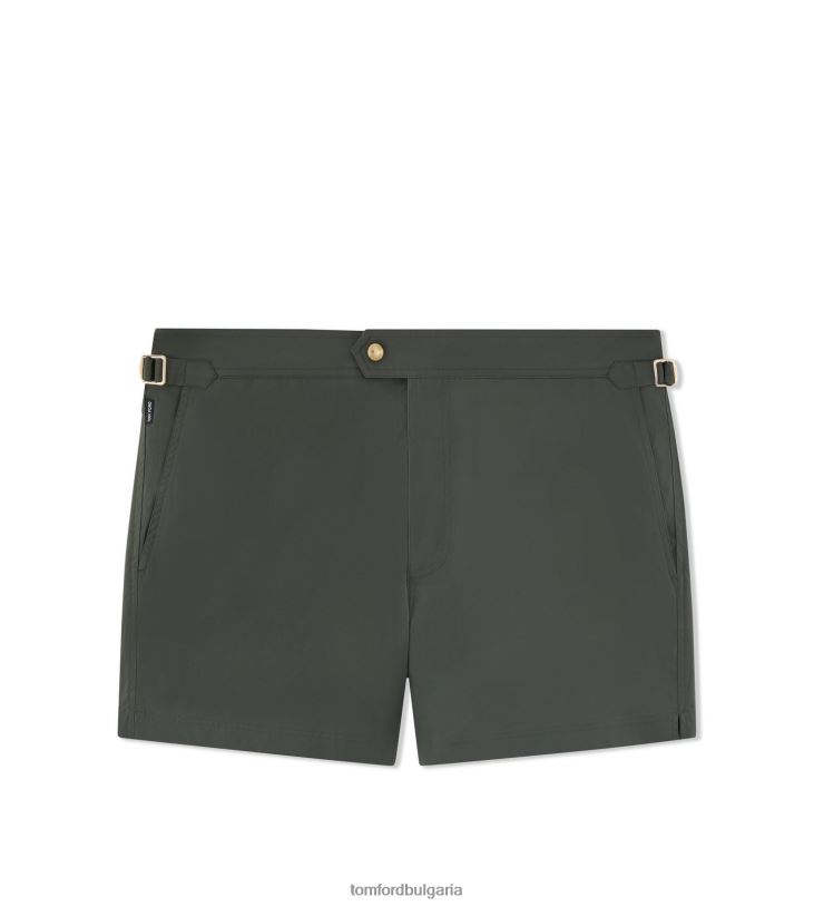 мъже облекло найлонови плувни къси детелина TOM FORD B880D431