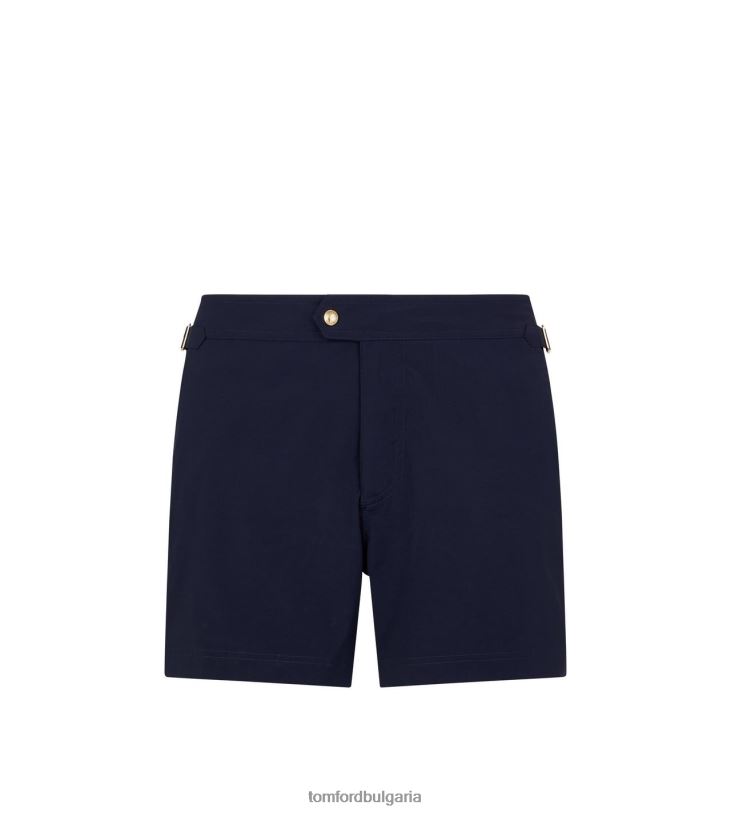 мъже облекло найлонови плувни къси военноморски флот TOM FORD B880D434