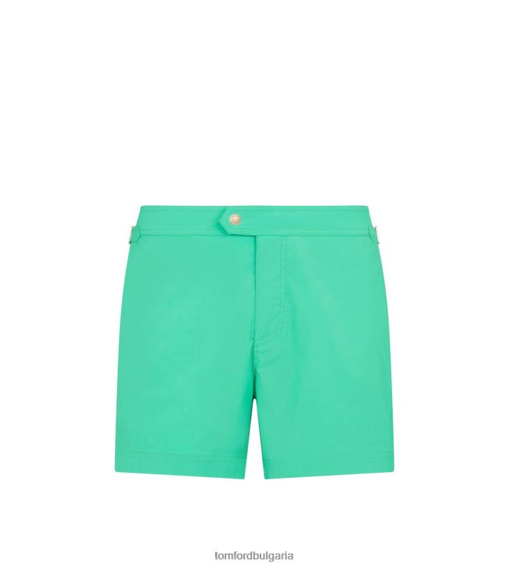 мъже облекло найлонови плувни къси зелено TOM FORD B880D436