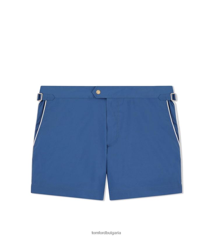 мъже облекло найлонови плувни къси тюркоаз TOM FORD B880D438