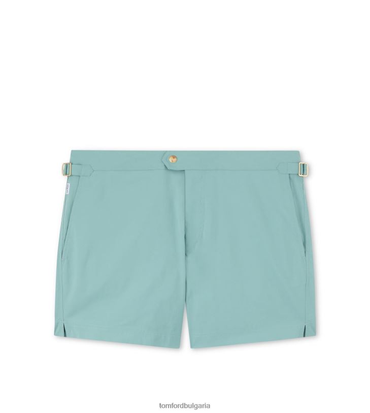 мъже облекло найлонови плувни къси светла мента TOM FORD B880D445