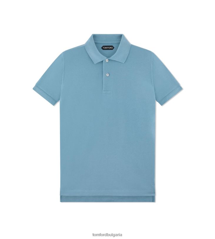 мъже облекло тенис пикет поло черен TOM FORD B880D283