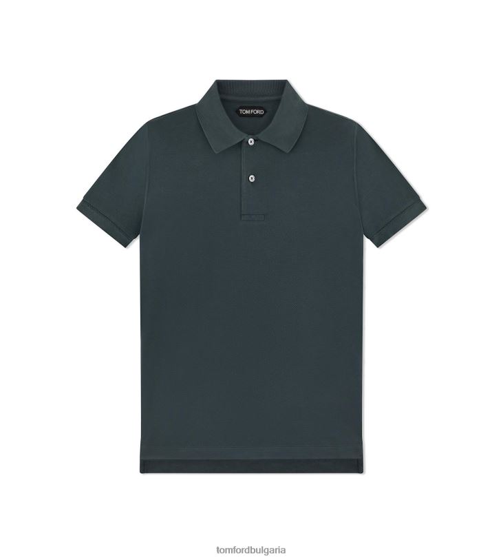 мъже облекло тенис пикет поло син TOM FORD B880D285