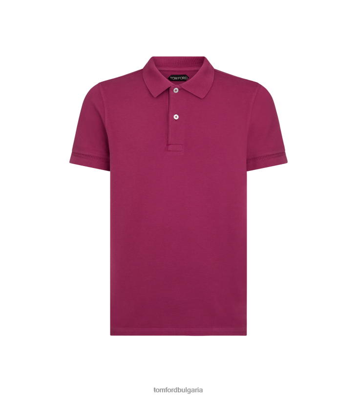 мъже облекло тенис пикет поло магента TOM FORD B880D288