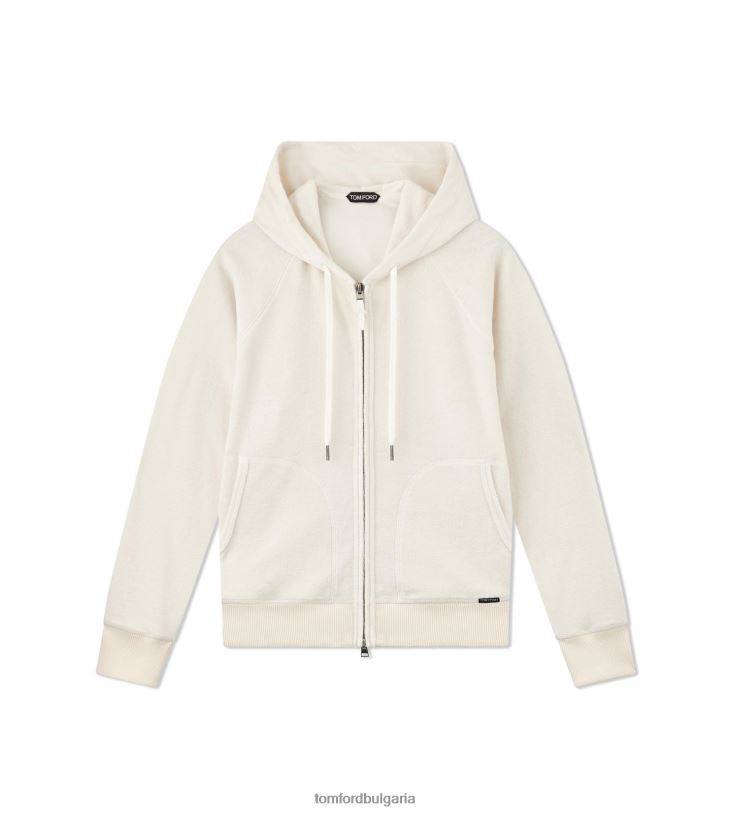 мъже облекло хавлиена качулка екрю TOM FORD B880D334