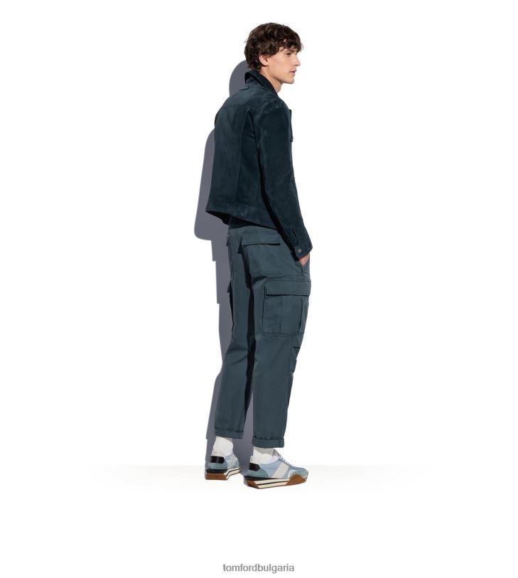 мъже облекло кашмирено велурено яке бензин TOM FORD B880D123