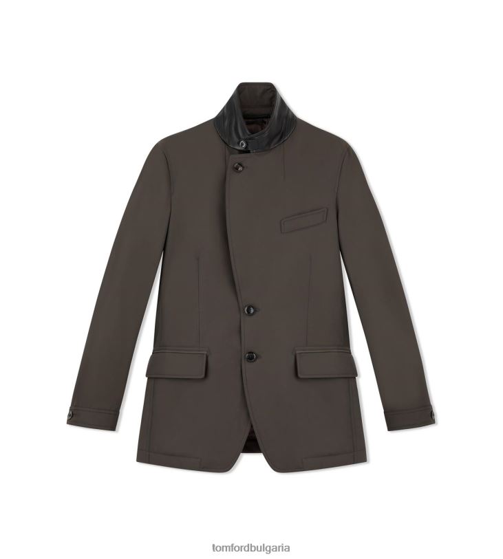 мъже облекло светъл блейзър абанос TOM FORD B880D55