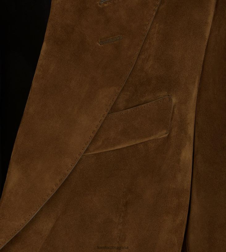 мъже облекло шивашко сако от мек велур пура TOM FORD B880D74