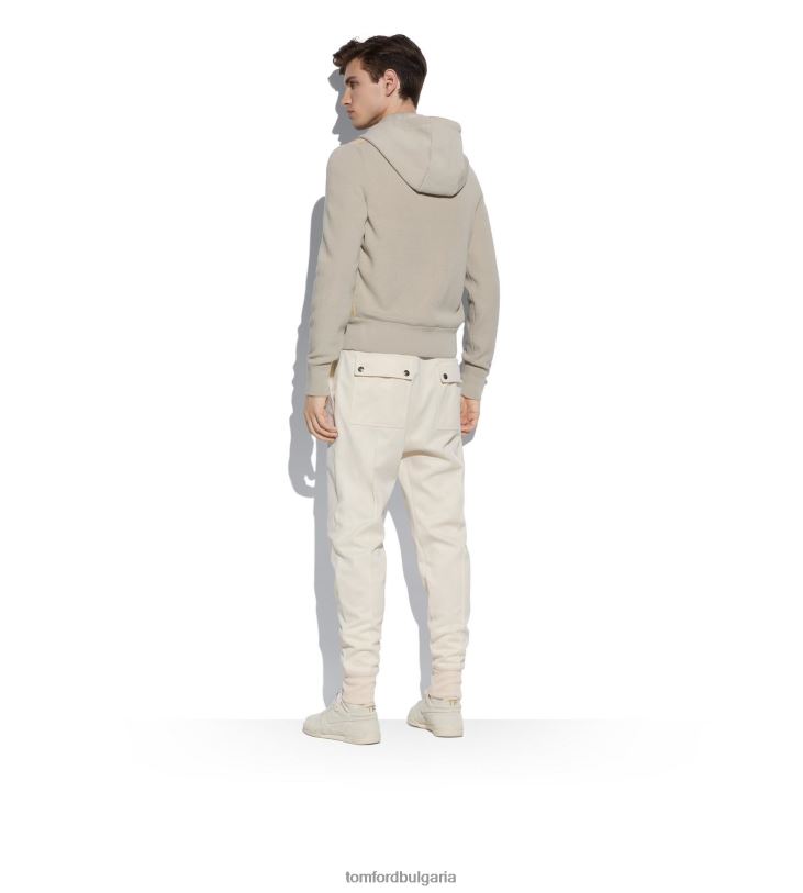 мъже облекло велурена предна качулка баф TOM FORD B880D99