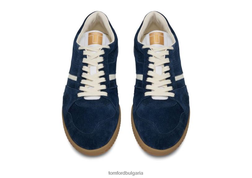мъже обувки велурени маратонки Jackson ултрамарин + кехлибар TOM FORD B880D711