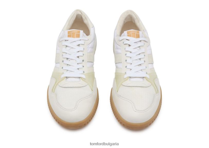 мъже обувки кожени + найлонови маратонки Jackson мръсно бяло TOM FORD B880D716