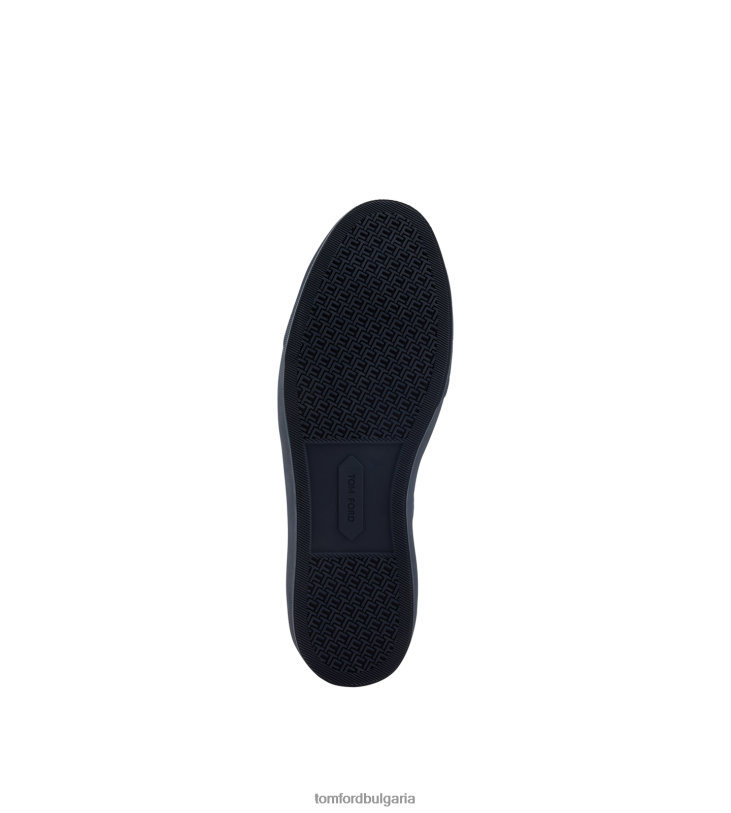 мъже обувки велур кецове кембридж светло морско + синьо TOM FORD B880D684