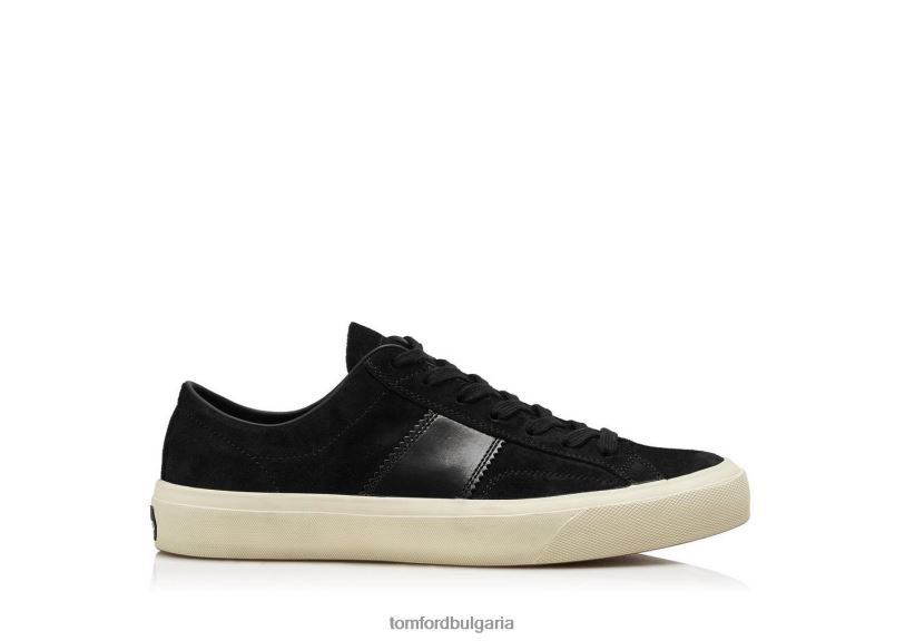 мъже обувки Кеймбридж маратонки с връзки черен TOM FORD B880D689