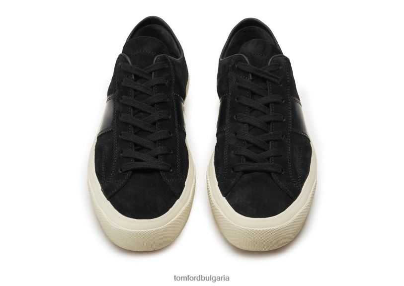 мъже обувки Кеймбридж маратонки с връзки черен TOM FORD B880D689