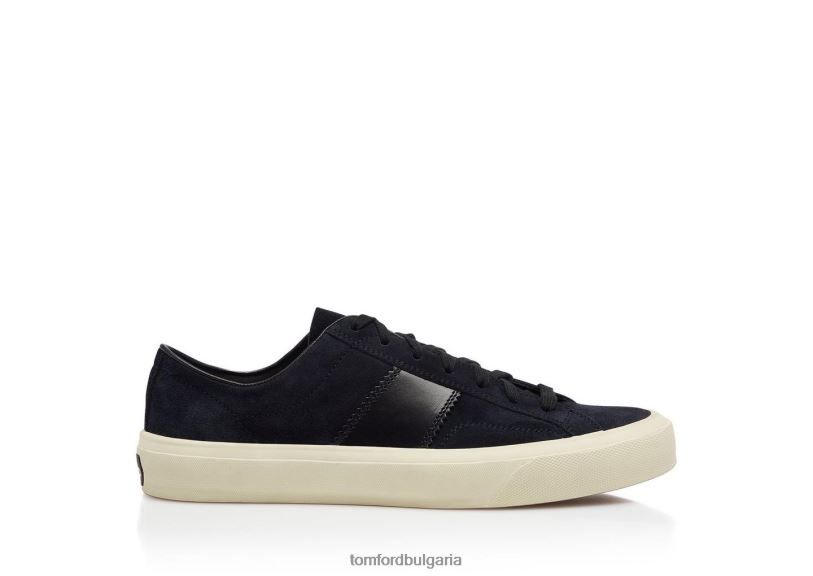 мъже обувки Кеймбридж маратонки с връзки син TOM FORD B880D690