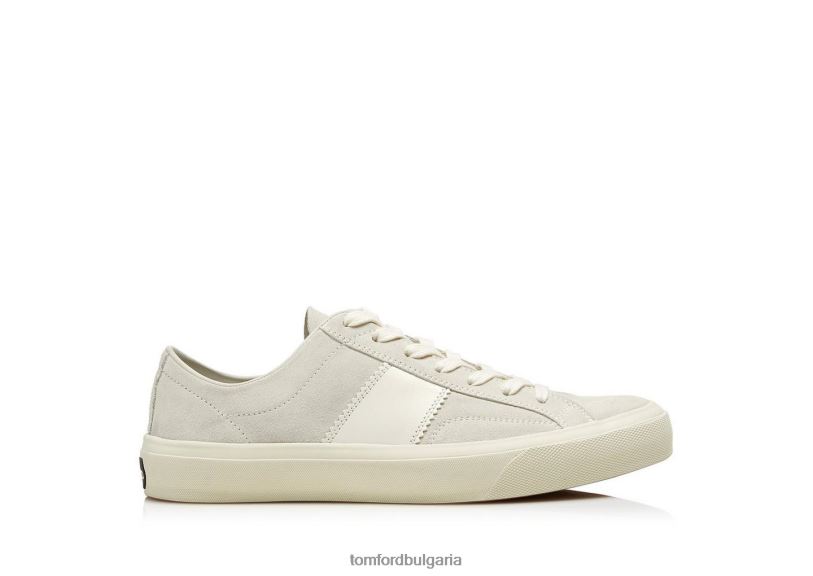мъже обувки велур кецове кембридж мрамор + крем TOM FORD B880D713
