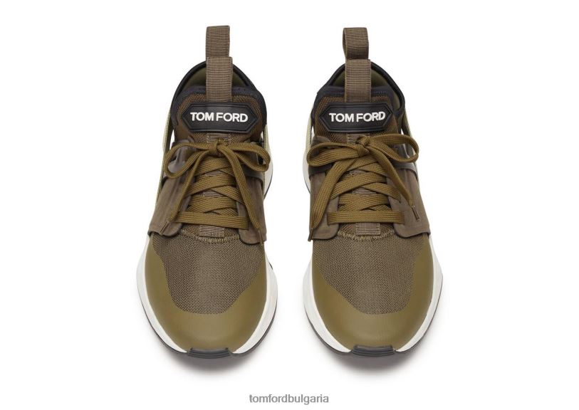 мъже обувки кецове jago от найлонова мрежа бяло TOM FORD B880D692