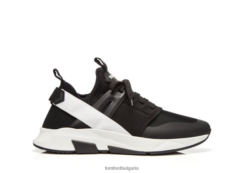 мъже обувки кецове jago от найлонова мрежа черен TOM FORD B880D693