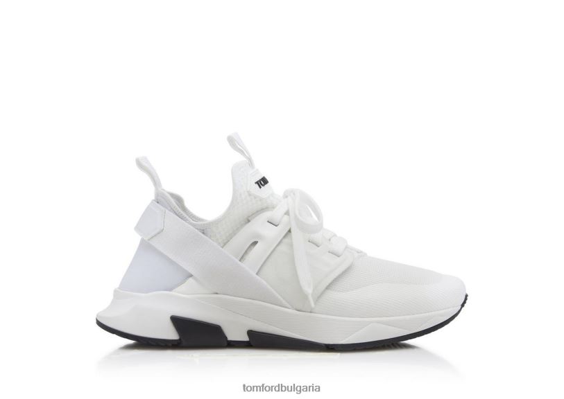 мъже обувки кецове jago от найлонова мрежа бяло TOM FORD B880D712