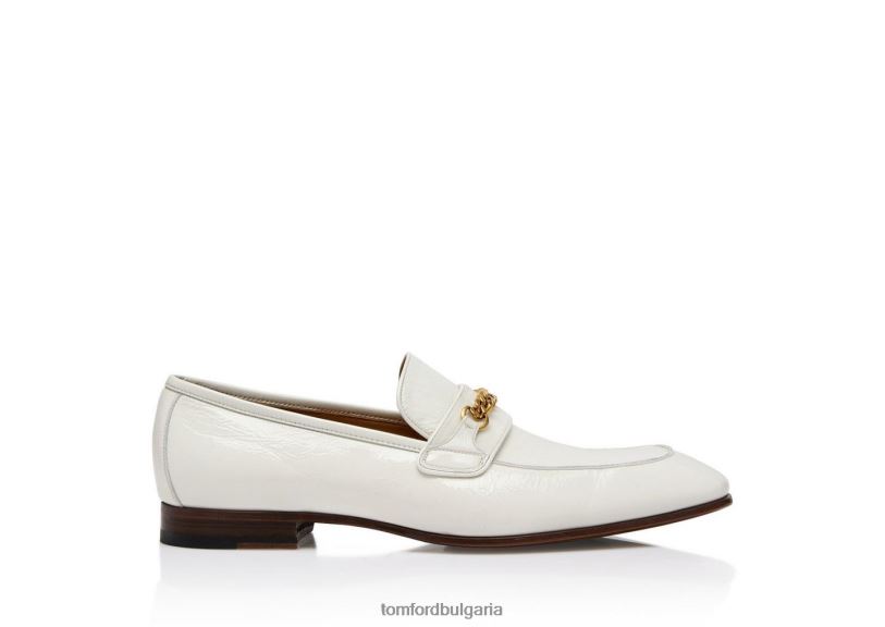 мъже обувки мокасини с верижка от напукана кожа тебешир TOM FORD B880D640