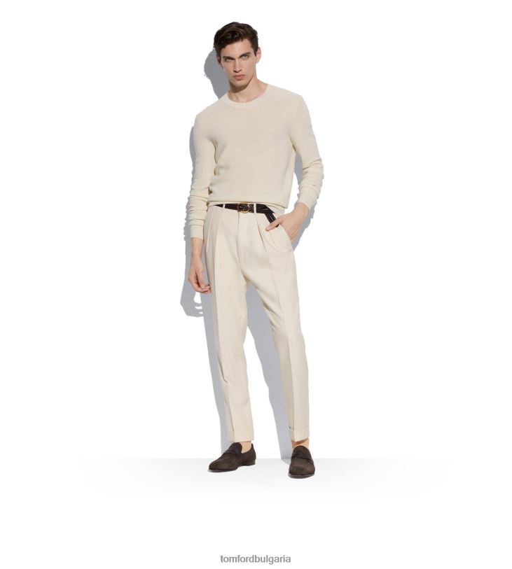 мъже обувки мокасини с усукана лента от велур тъмен абанос TOM FORD B880D645