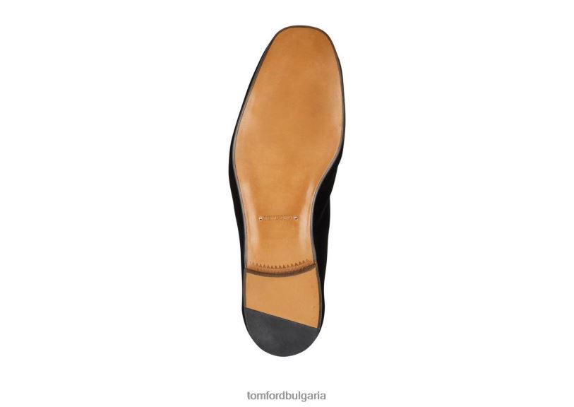 мъже обувки мокасини с пискюли на William черен TOM FORD B880D666