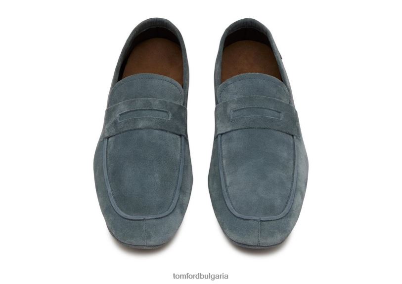 мъже обувки велурени мокасини berwick среднощно синьо TOM FORD B880D664