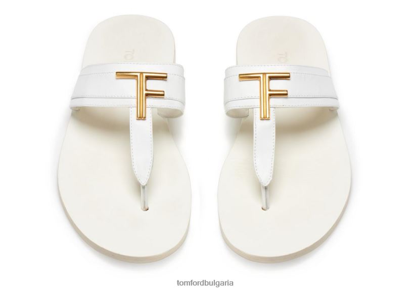 мъже обувки сандал от ярък цвят от гладка кожа черен TOM FORD B880D613