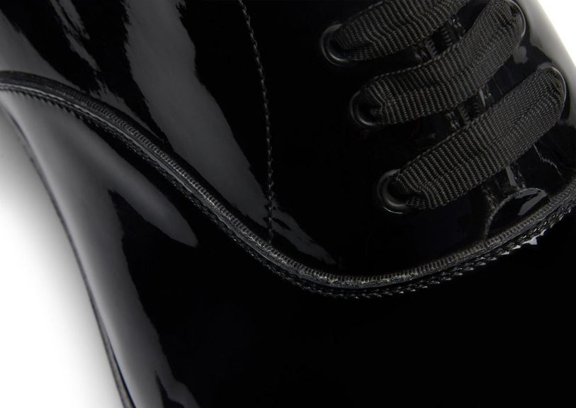 мъже обувки лачена кожа edgar вечерна дантела черен TOM FORD B880D617