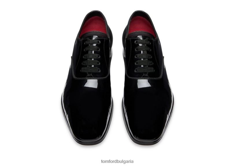 мъже обувки лачена кожа edgar вечерна дантела черен TOM FORD B880D617