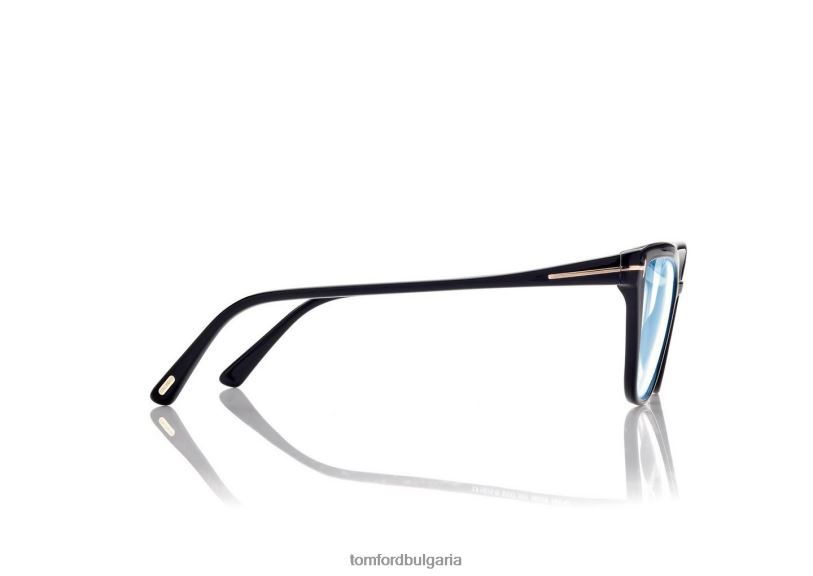Жени очила син блок котешко око оптика черен TOM FORD B880D2188
