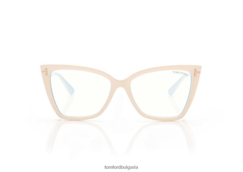 Жени очила синьо квадратно оптично котешко око паладий TOM FORD B880D2196