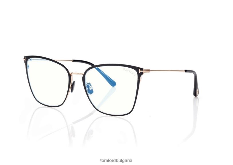 Жени очила син блок мека оптика тип пеперуда черен TOM FORD B880D2197