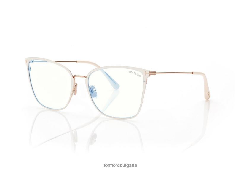 Жени очила син блок мека оптика тип пеперуда паладий TOM FORD B880D2198