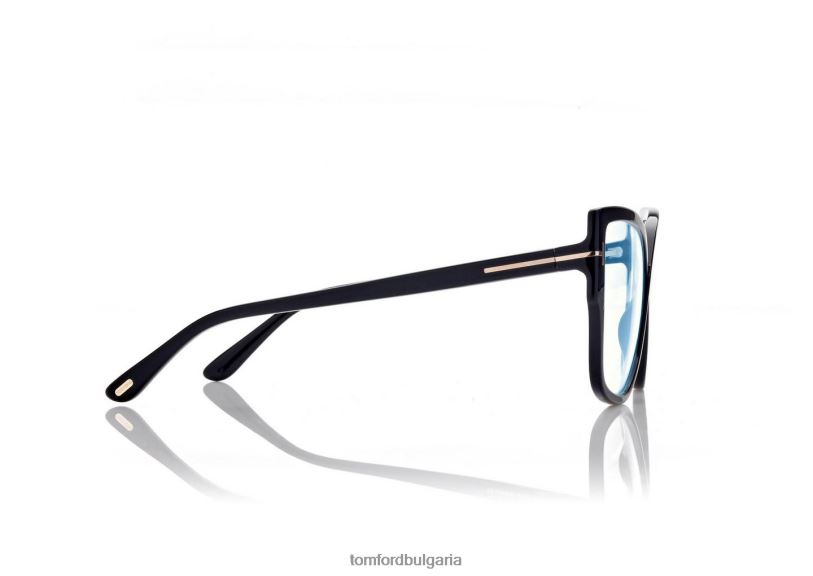 Жени очила оптика със заоблена пеперуда със син блок черен TOM FORD B880D2200