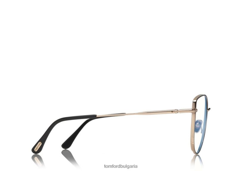 Жени очила син блок мека оптика котешко око черно + кафяво TOM FORD B880D2211