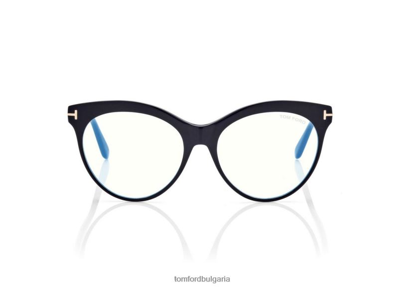 Жени очила син блок котешко око оптика черен TOM FORD B880D2213