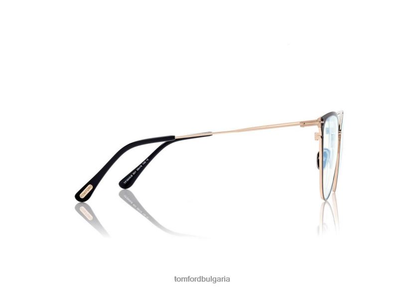 Жени очила син блок котешко око оптика черен TOM FORD B880D2214