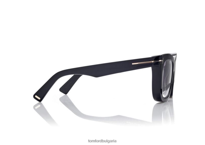 Жени очила син блок квадратна оптика черен TOM FORD B880D2223