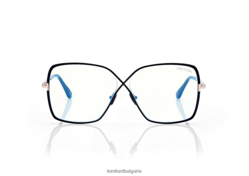 Жени очила син блок пеперуда оптика черен TOM FORD B880D2224