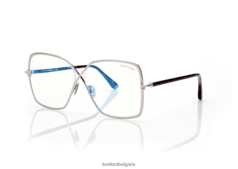 Жени очила син блок пеперуда оптика паладий TOM FORD B880D2225