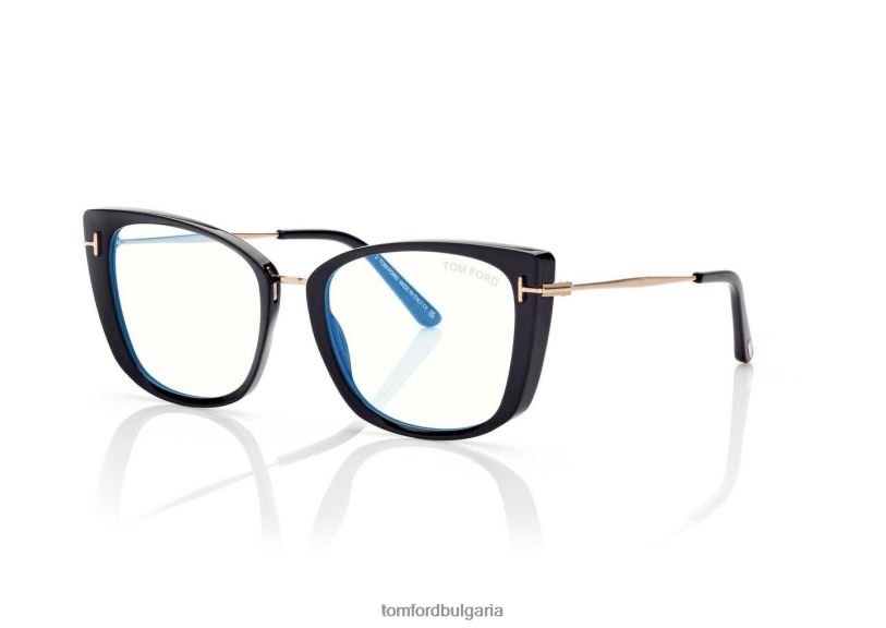 Жени очила син блок котешко око оптика черен TOM FORD B880D2229