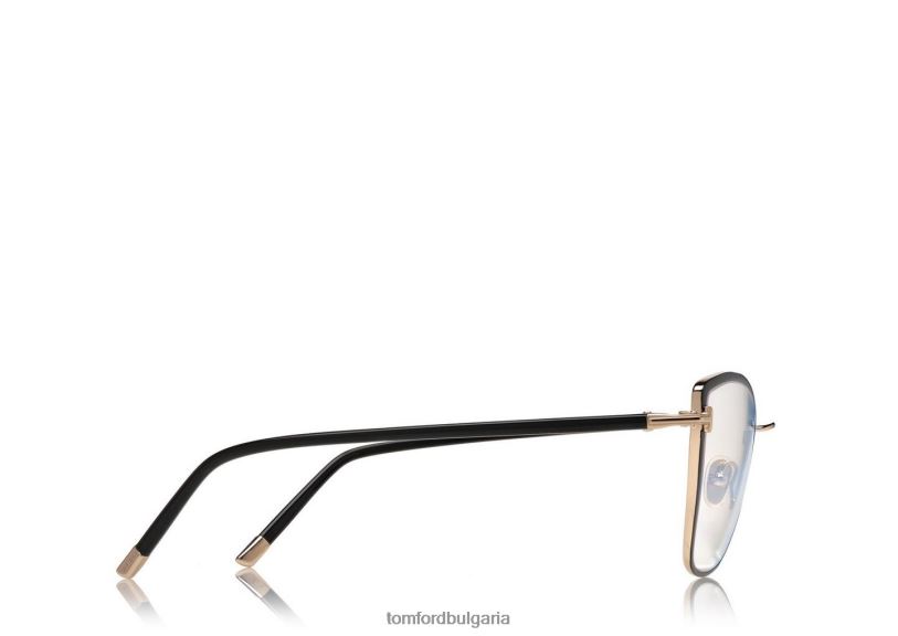 Жени очила син блок мека оптика котешко око черен TOM FORD B880D2230